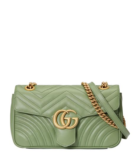 gucci green gg marmont|gucci marmont large shoulder bag.